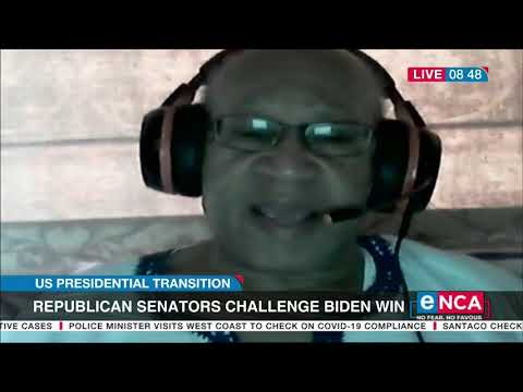 US Presidential Transition Republican senators challenge Biden win