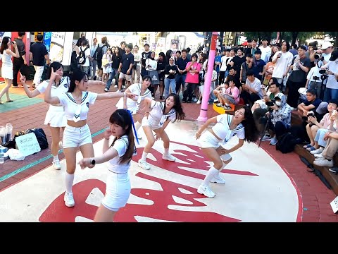 [STREET ARTIST] LADY B. INTERACTIVE HONGDAE BUSKING. 240727.