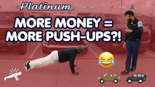 Customer Does Push-Ups for More Trade Value 😂 | Platinum CDJR Terrell