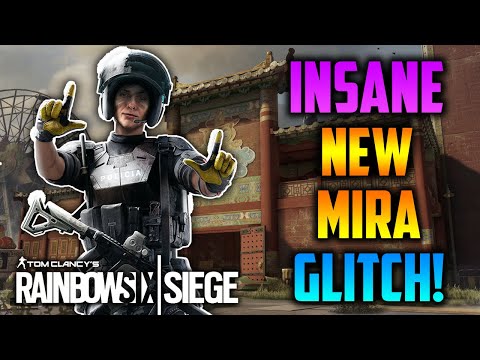 *CRAZY* NEW MIRA WINDOW GLITCH! - Rainbow Six Siege