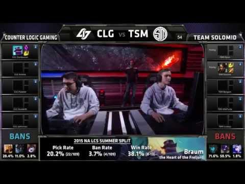 CLG vs TSM Full 3 Games  |  Final NA LCS 2015 Summer Playoffs