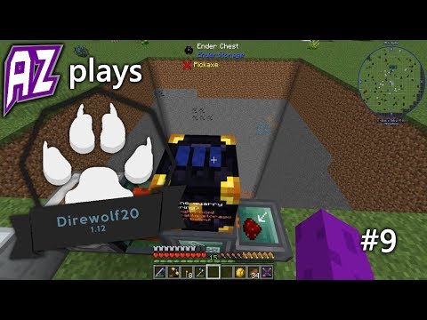 AZ Plays Direwolf20 1.12.2 #9 - Building a Quarry