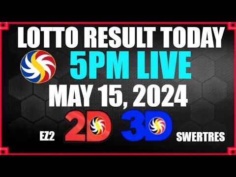 Lotto Results Today 5pm May 15, 2024 Swertres Results