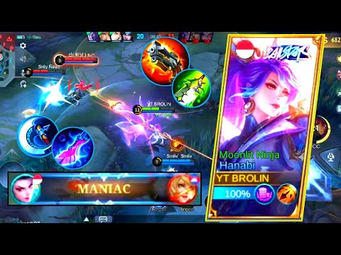 New Update Hanabi New Skin " All Star " & Best Build 2023 ~ Build Top 1 Global Hanabi ~ MLBB