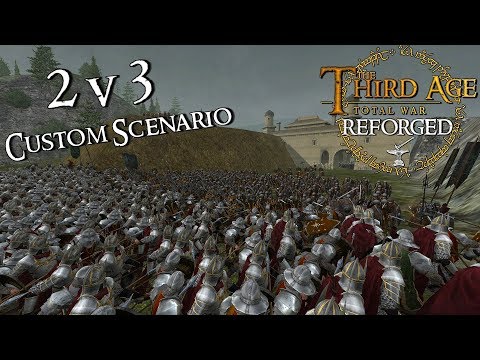 -- HIDDEN NO MORE -- Third Age: Reforged Patch .97 2v3 Scenario Battle