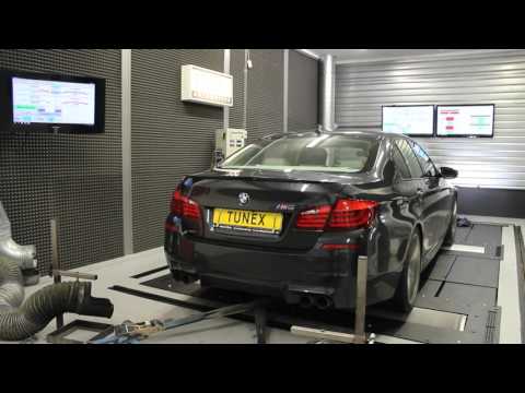 M5 F10 Bi turbo +120PK / +170NM Tunex BMW chiptuning