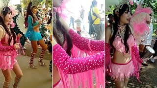 サンバダンサー近くで撮影　Nao Aryssa　飛鳥山公園