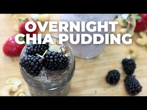 Overnight Chia Pudding You Can’t Resist!🍓 [Neuroscience in Dr. Joanette’s Kitchen]