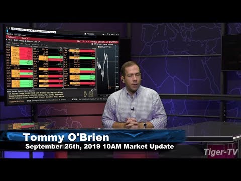 September 26th, 2019 - 10AM ET Market Update on TFNN