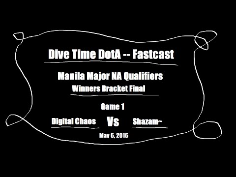 Fastcast - Digital Chaos vs. Shazam~ (MM NA-Qs WBF) Game 1