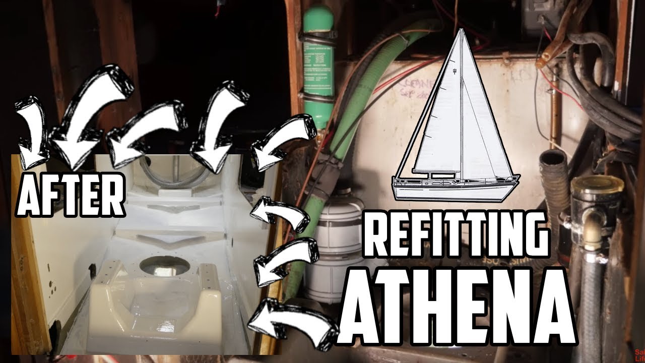 Sail Life - Heading back to Denmark & painting the engine compartment - DIY boat refit