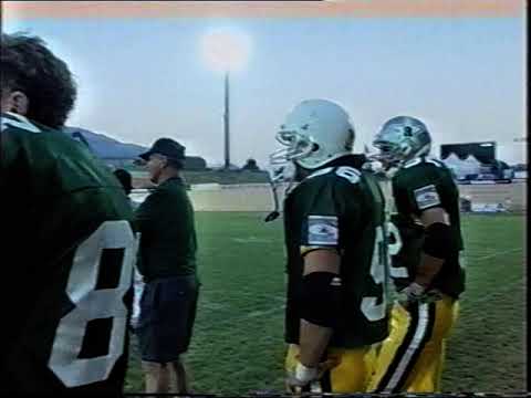 1999 World cup of American Football - Japan vs Australia. Part 1 of 4