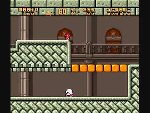 SMW Custom Music - Track 544 (Super Mario Bros. 1 - Castle Theme)