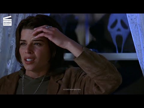 Scream 3: Sidney is attacked on set (HD CLIP)