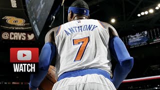 Carmelo Anthony - New York Knicks - Cleveland Cavaliers
