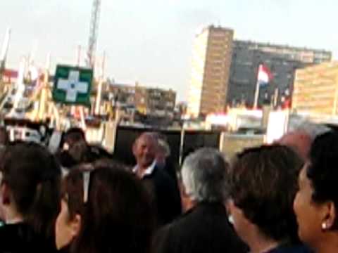 Concert Alain Clark tijdens North Sea Regatta Scheveningen