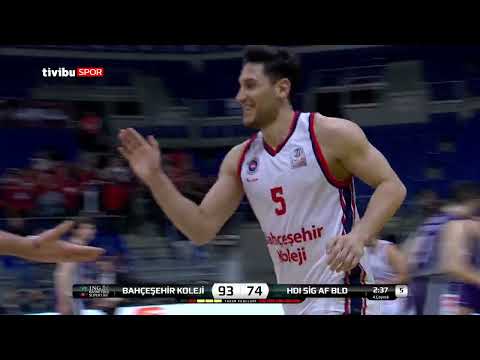 Maç Özeti:Bahçeşehir Koleji - HDI Sigorta Afyon Belediyesi 25.Hafta Maç Özeti
