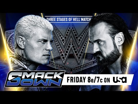 Cody Rhodes vs. Drew McIntyre | Three Stages of Hell WWE Title Match: SmackDown Hype Package
