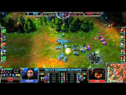 DIG vs VUL | Dignitas vs Vulcun Game 2 | 3rd place NA Regional PlayOffs PAX 2013 | Full game HD