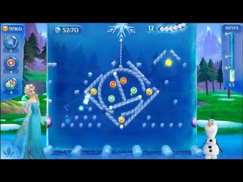 Frozen Free Fall: Icy Shot Level 184 - NO BOOSTERS ☃☃☃
