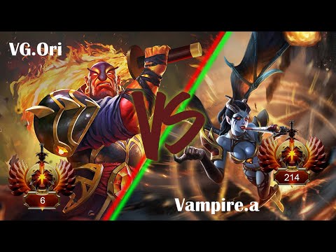 Dota 2 Pro Replay | Midlane | Ember Spirit [Vg.Ori] Vs Queen of Pain | ~8064mmr | 7.26