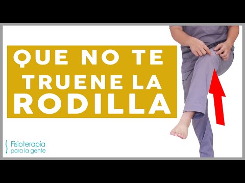 Que no te truene la Rodilla 😁 +50 años