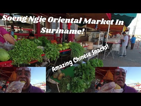 Check Out Soeng Ngie Oriental Market In Suriname, Amazing Chinese Snacks!