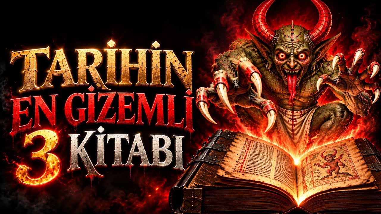 Tarihin En Gizemli 3 Kitabı. Mısır Ölüler Kitabı,  Enok Kitabı ve Codex Gigas(Şeytanın İncili)