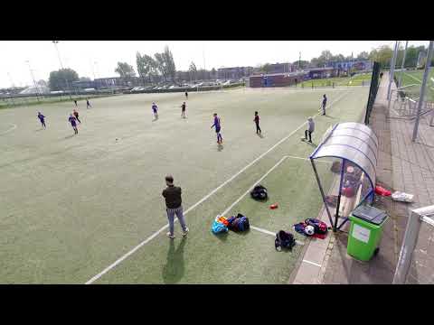 Keeper Sergio FC Abcoude O13-1 FC Abcoude O15-2 15 mei 2021 1e helft zonder audio