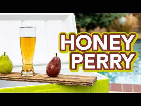 Honey Perry Pear Cyser Mead | One gallon recipe at 6% ABV