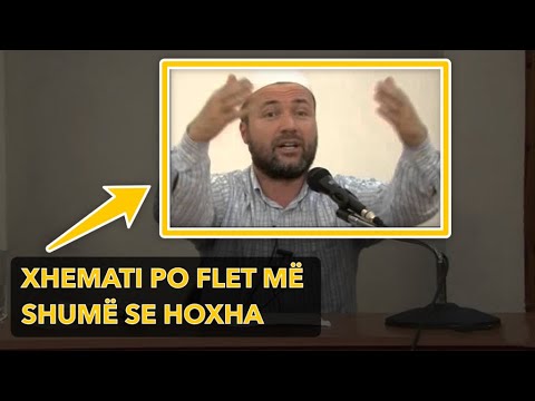 Xhemati po flet më shumë se hoxha - Hoxhë Mustafa Tërniqi