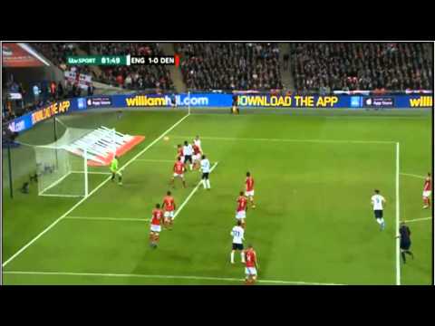 England vs Denmark (1 - 0) 05/03/2014
