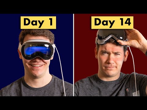 Reviewing Apple Vision Pro - Day 1 vs. Day 14