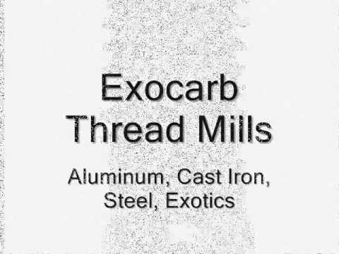 Threading OSG EXOCARB® Thread Mill OSG
