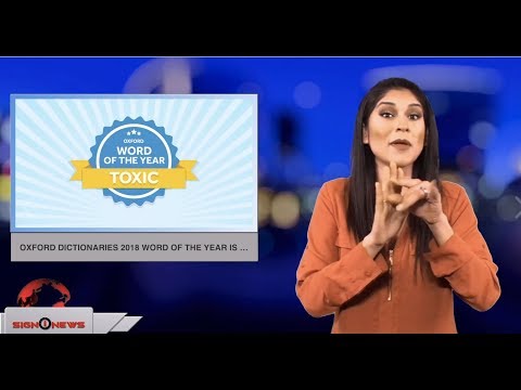 Oxford dictionaries 2018 word of the year is … (ASL - 11.15.18)