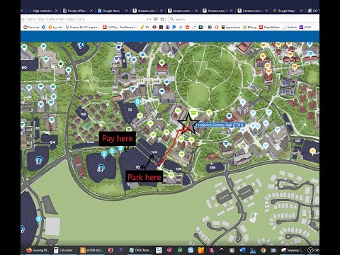 How to get to the UCI Mass Spec Facility - FRH 1002 ; Park in 12A or 16