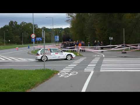Super Oes 2017 Nowy Sącz #10 Honda Civic przejazd 2