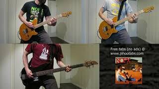 NOFX - Hobophobic &amp; Philty Phil Philanthropist: guitar &amp; bass cover (playthrough) by JiiHoo