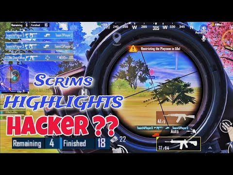 HACKER? | Solo 18 kills | Scrims HIGHLIGHTS | TEAM অসম (AXOM) | BGMI