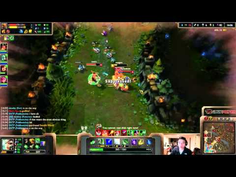 BoxBox - Riven vs Warwick Top Diamond 1 Challenger Ranked solo queue