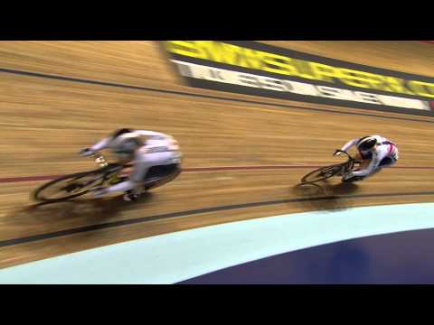 Women's Sprint 1/4 Final - Jess Varnish Heat 2 Race 2