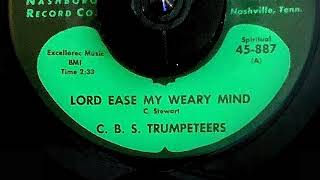 Music video thumbnail preview for C.B.S. Trumpeteers - Lord Ease My Weary Mind - 1966 - 45rpm by The Trumpeteers