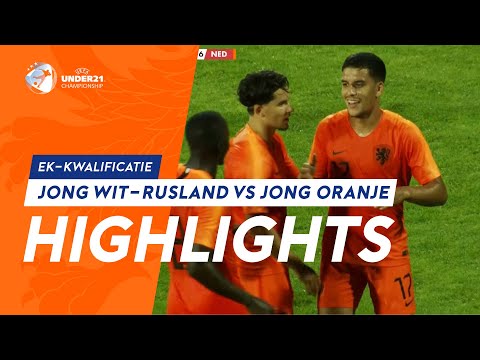 Highlights Jong Wit-Rusland - Jong Oranje (4/9/2020) - EK-kwalificatie