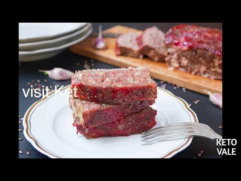 Keto Beef And Pork Meatloaf Gluten Free Low Carb Recipe