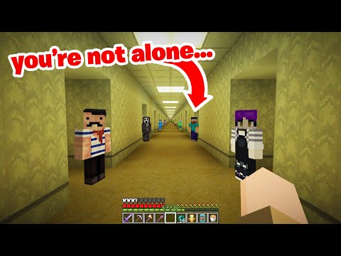 Trapping My Friends In The Backrooms In Minecraft...