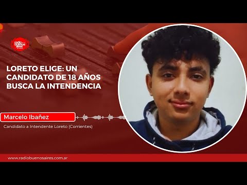 Loreto elige: Un candidato de 18 años busca la intendencia