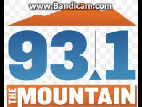 KYMT "93.1 The Mountain" Station ID February 8, 2017 6:04pm