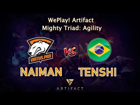 Naiman vs TenShi - Group B | Artifact Mighty Triad: Agility | WePlay!