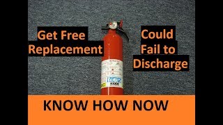 Kidde Fire Extinguisher Recall