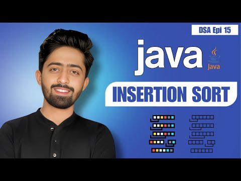 Insertion Sort In Java Step By Step Explanation With Code Visualization Java Dsa Series